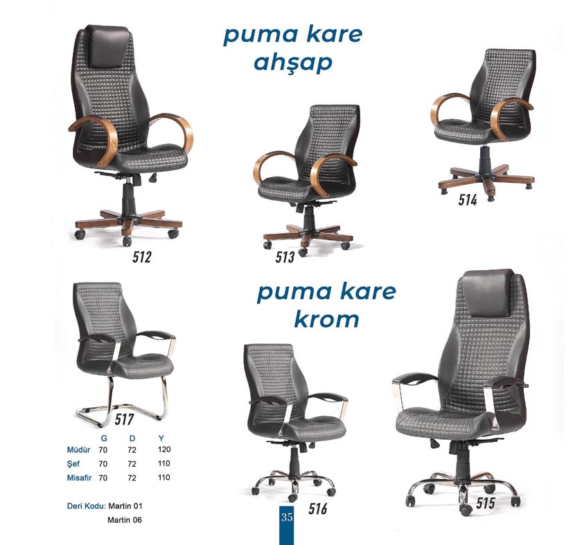 BRM ofis mobilyaları ve koltukları