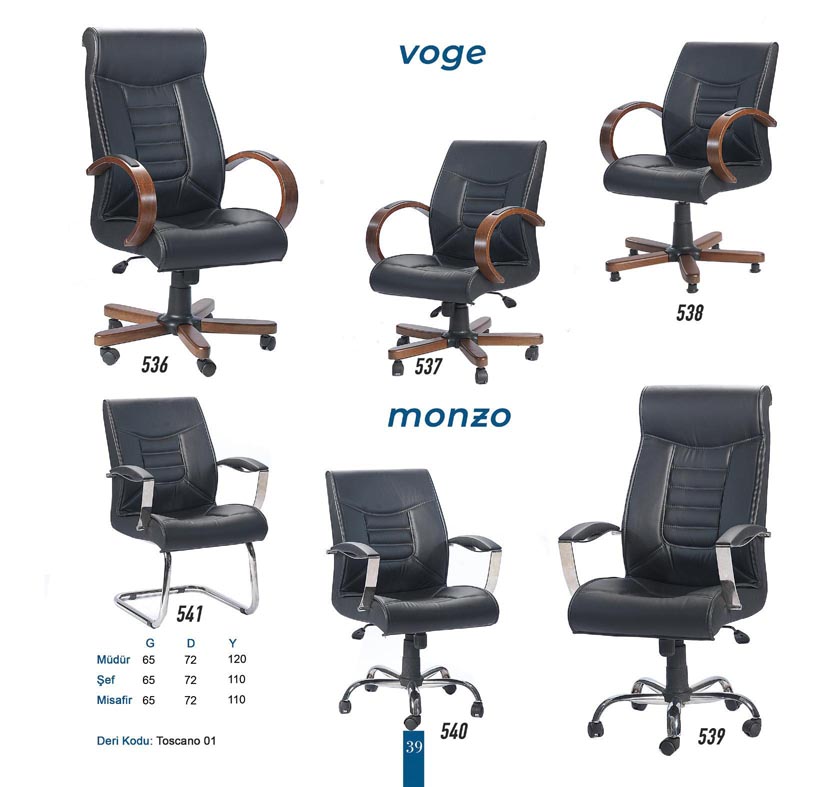 BRM ofis mobilyaları ve koltukları