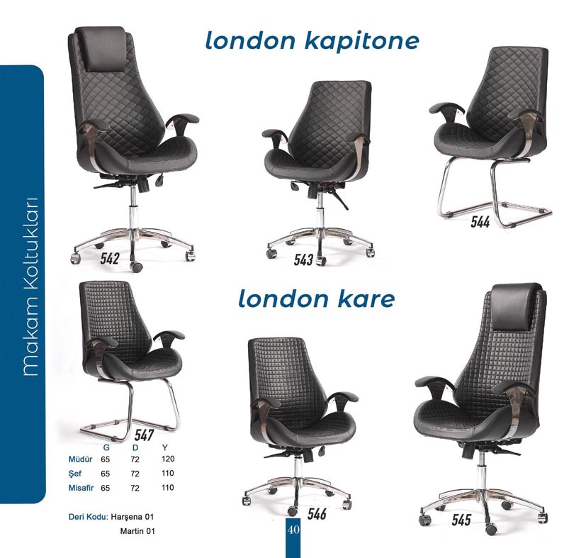 BRM ofis mobilyaları ve koltukları