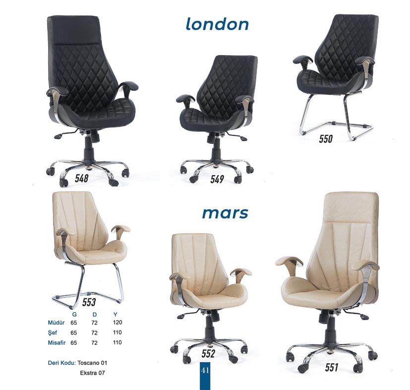 BRM ofis mobilyaları ve koltukları