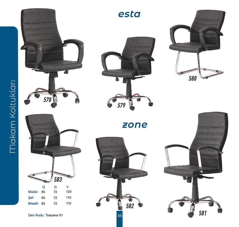 BRM ofis mobilyaları ve koltukları