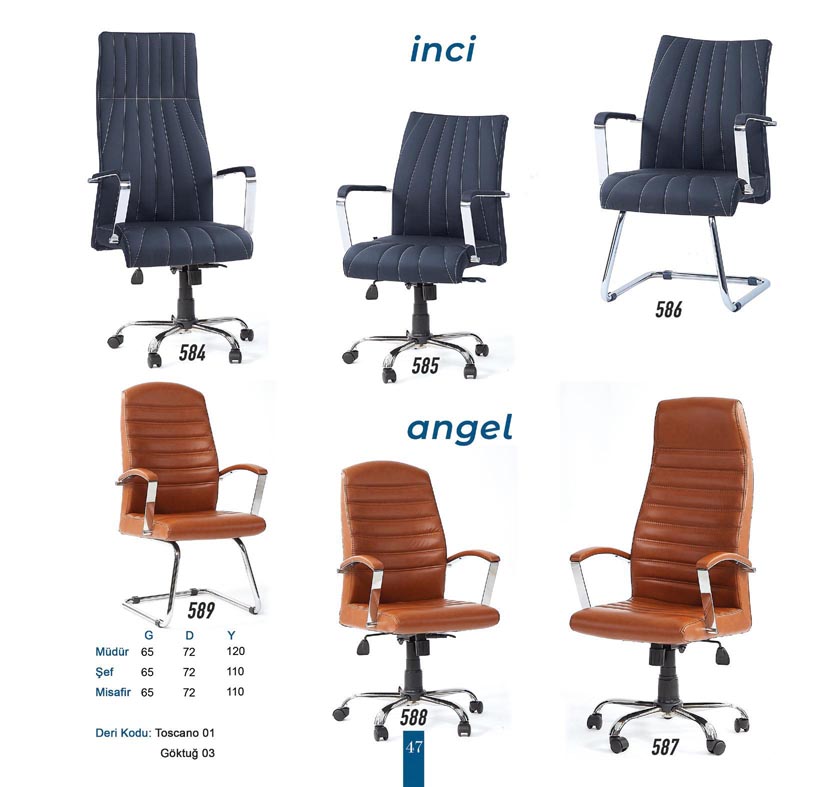 BRM ofis mobilyaları ve koltukları