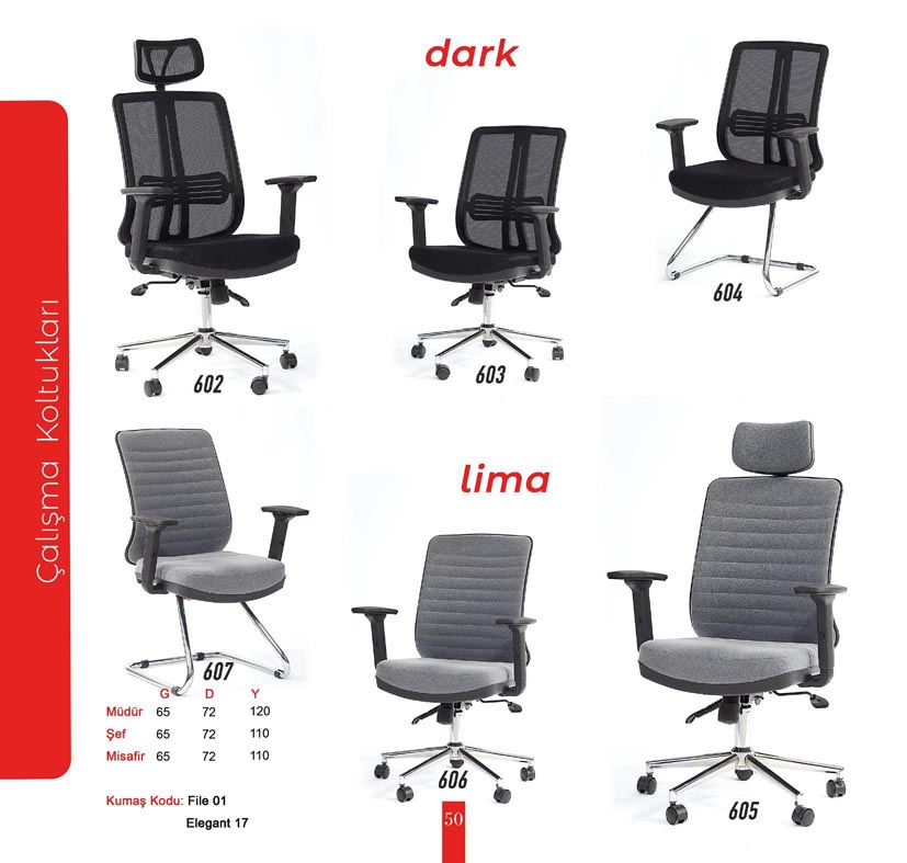 BRM ofis mobilyaları ve koltukları