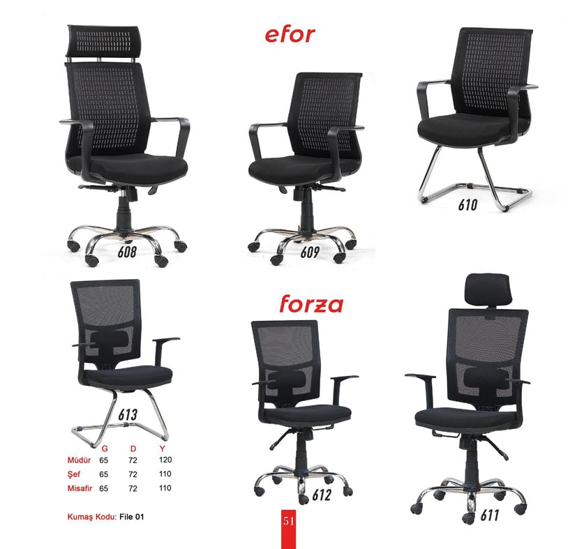 BRM ofis mobilyaları ve koltukları