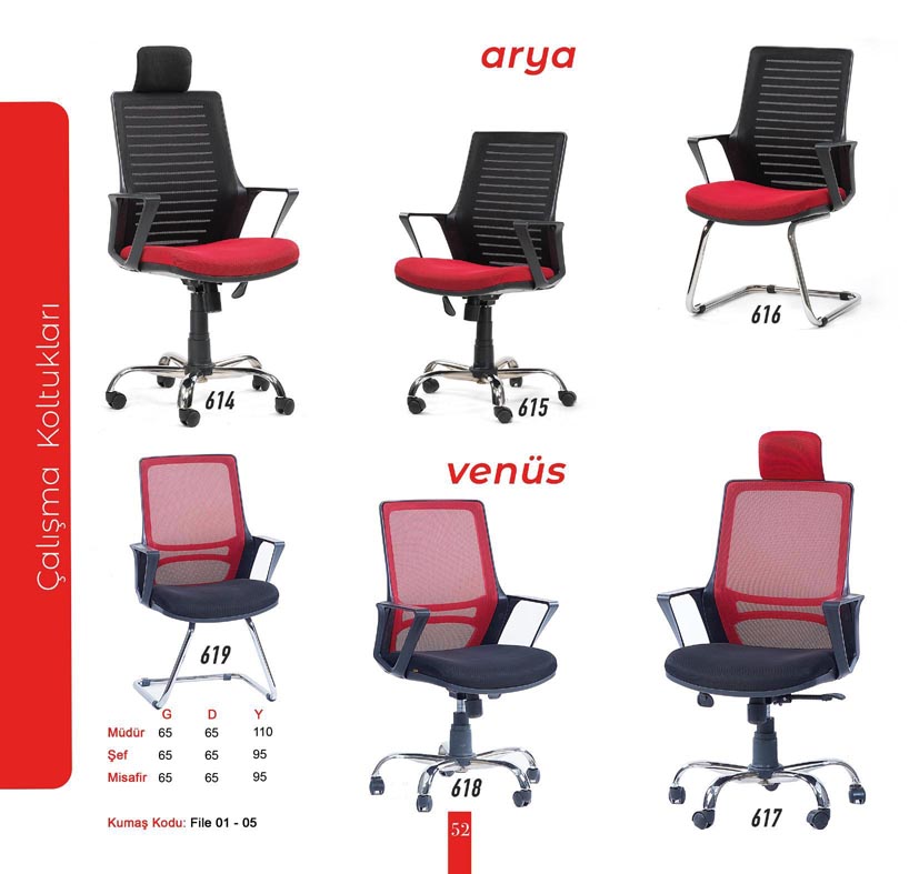 BRM ofis mobilyaları ve koltukları